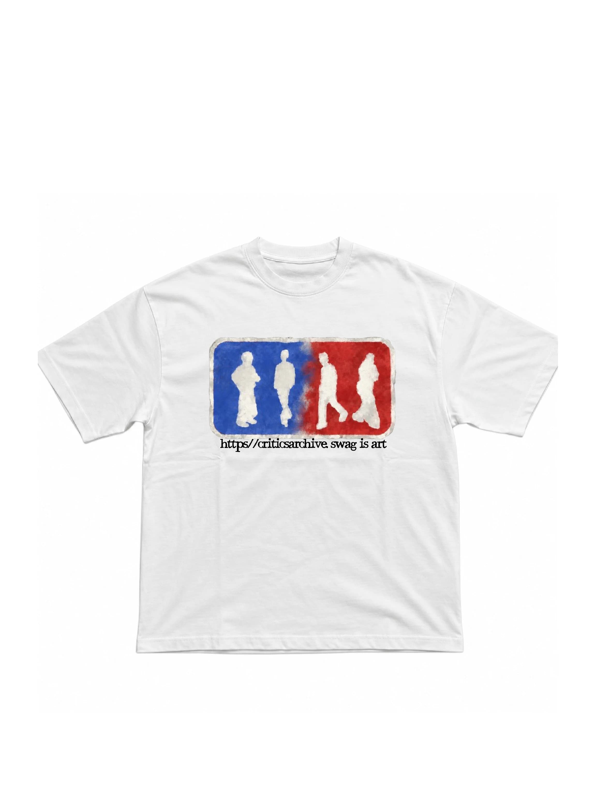 WHITE RUNWAY URL TEE